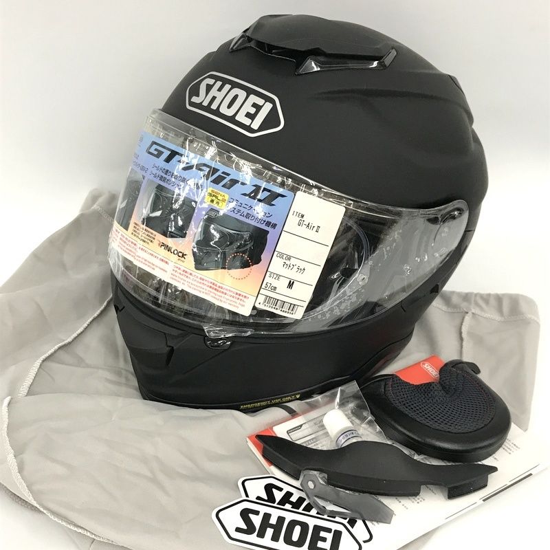 SHOEI ショウエイ Gt-Air2 フルフェイスヘルメット マットブラック Mサイズ オートバイ ツーリング ライディング バイク用品 ★TA902