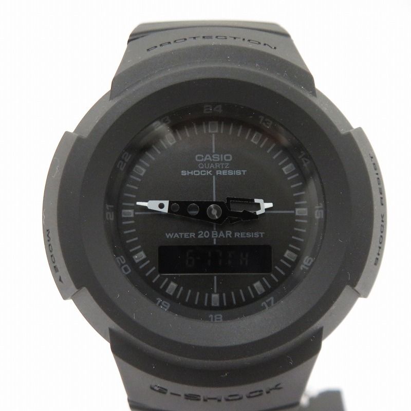 【瀬戸大橋店】 中古 G-SHOCK | ジーショック 腕時計 AW-500 SERIES アナデジクォーツ AW-500BB-1EJF ブラック 【131】