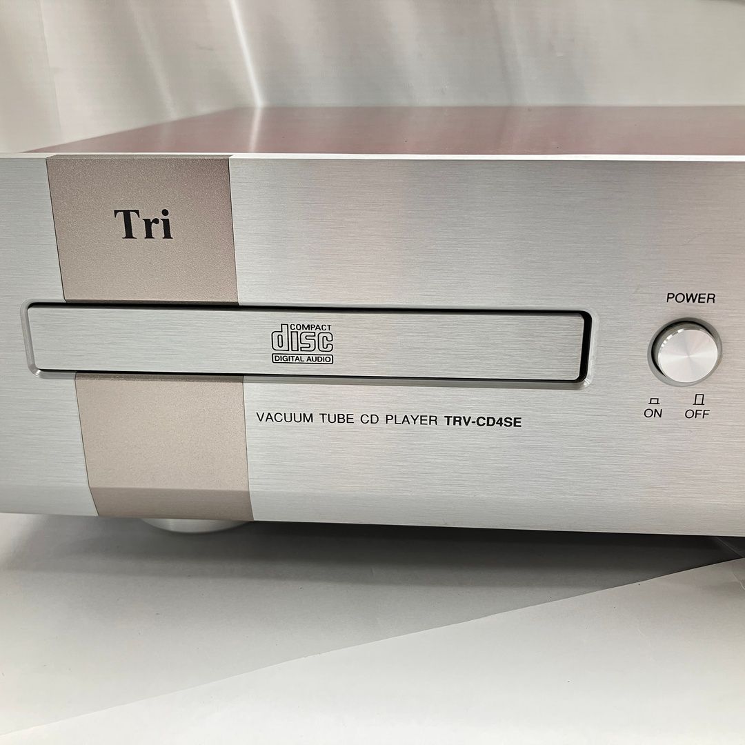 TRIODE TRV-CD4SE トライオード 真空管 CDプレーヤー 音響機材 中古 