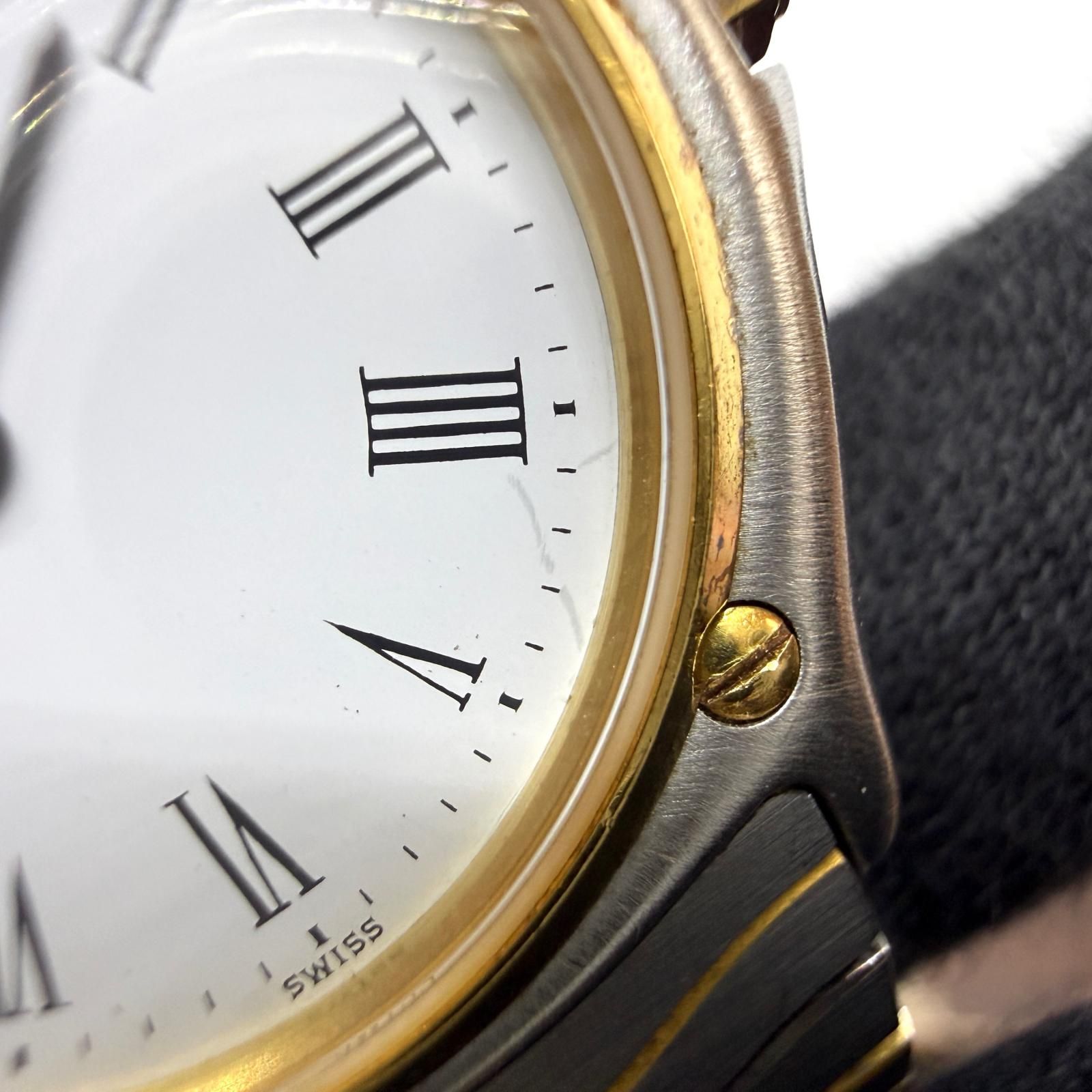 EBEL エベル 19964 ホワイト QZ レディース 181908 YG 腕時計 訳あり