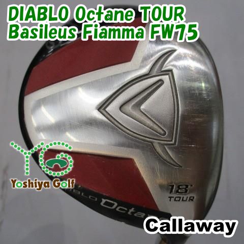 フェアウェイウッド キャロウェイ DIABLO Octane TOUR/Basileus Fiamma FW75/X/18[150969]
