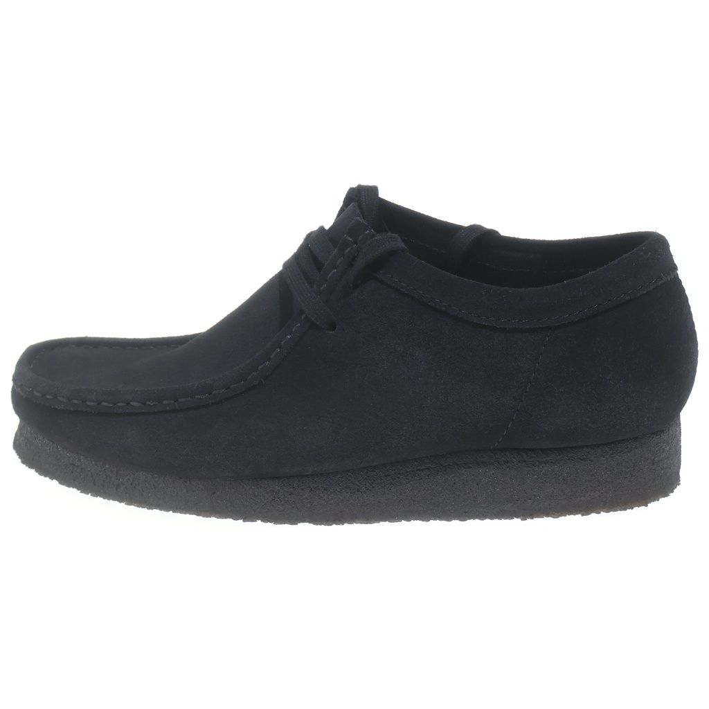 Clarks (クラークス) Wallabee Boots スエードレザー ワラビー ローカット ブーツ ブラック US9/26.5cm