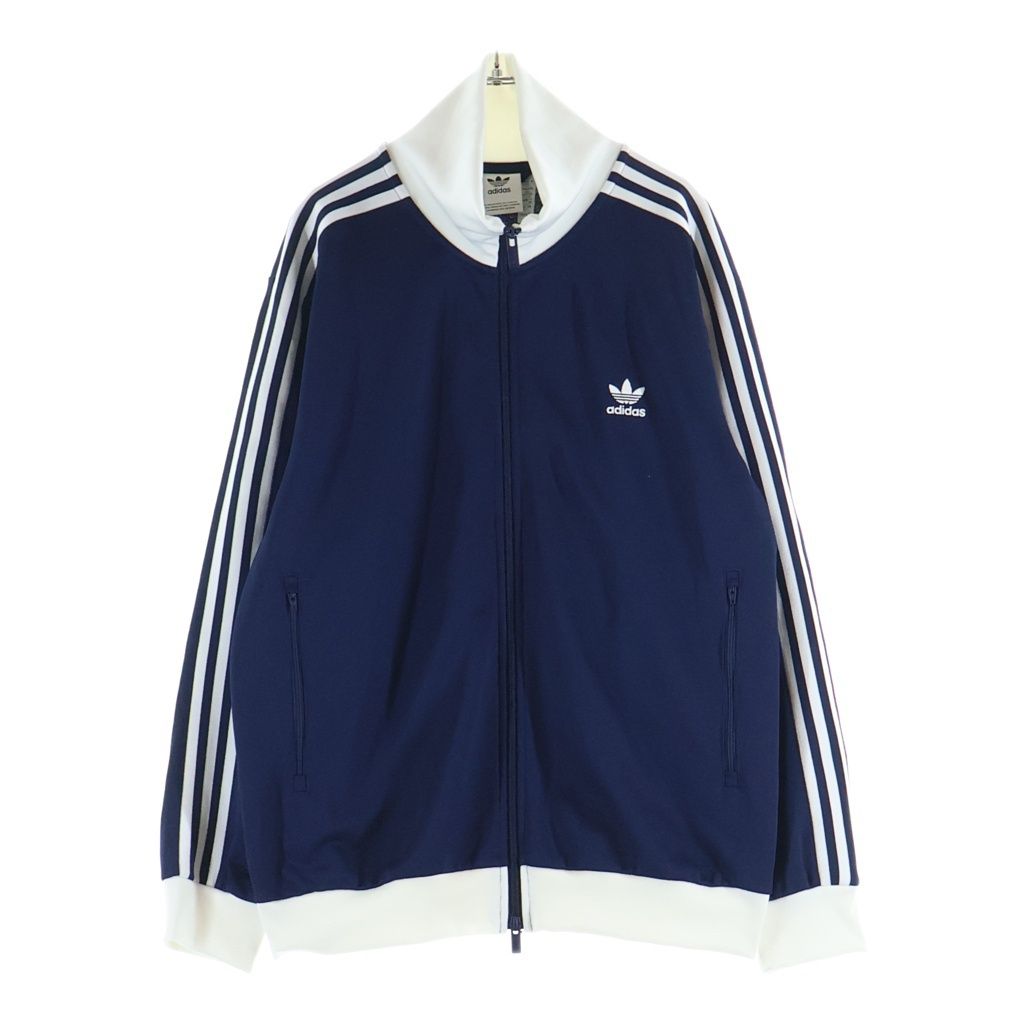 adidas (アディダス) ORIGINALS BECKENBAUER TRACK JACKET ベッケンバウアー トラックジャケット ネイビー/ホワイト