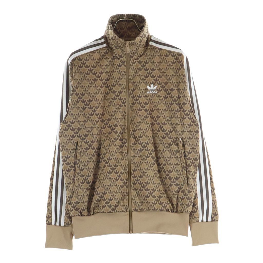 adidas (アディダス) ファイヤーバード フットボール クラシック モノトラックトップ トラックジャケット ベージュ IS2925