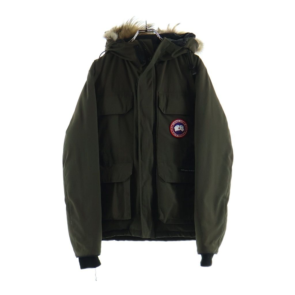 【美品】  カナダグース　カーキ ダウンジャケット CANADA GOOSE (カナダグース) Expedition Parka エクスペディション
