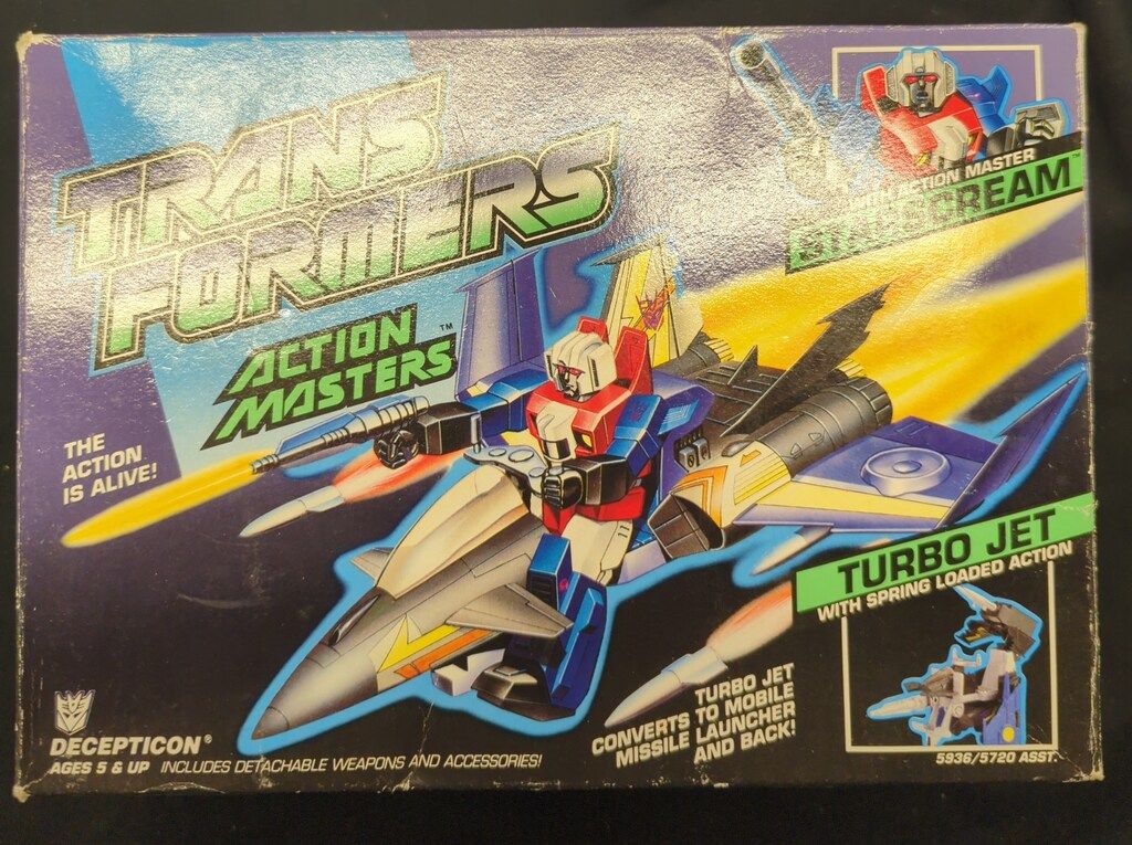 HASBRO ACTION MASTERS TF/ACTION MASTERS STARSCREAM