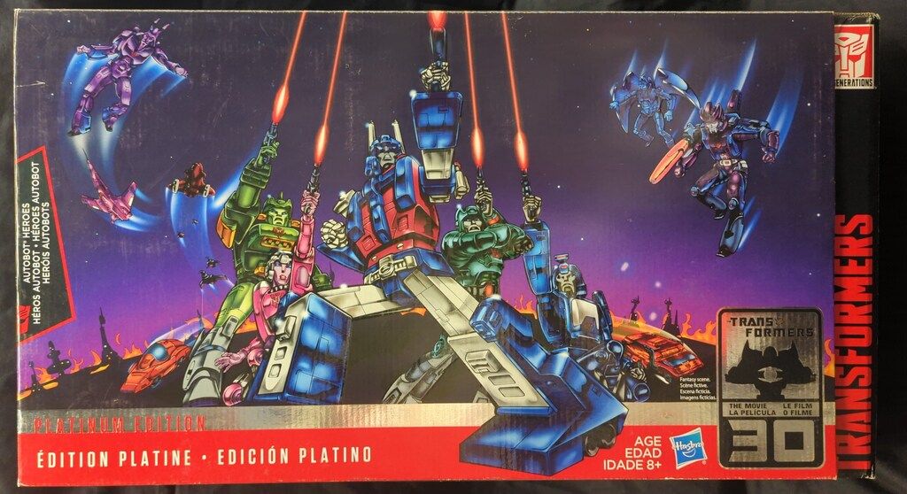 HASBRO PLATINUM EDITION AUTOBOTS HEROS 5体セット