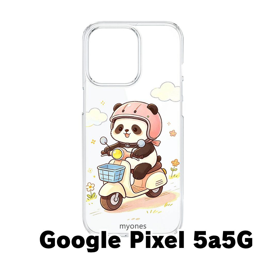 新品未使用】Google Pixel 5a 5G クリア ハードケース (バイクパンダ