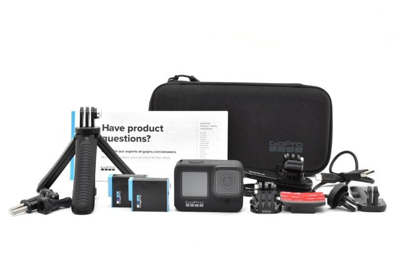 実用光学美品 GoPro ゴープロ HERO9 BLACK アクションカメラ #4219