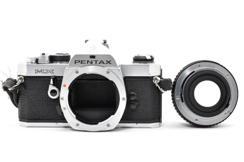 ジャンク PENTAX ペンタックス MX シルバー / SMC PENTAX-M 1.7 50mm