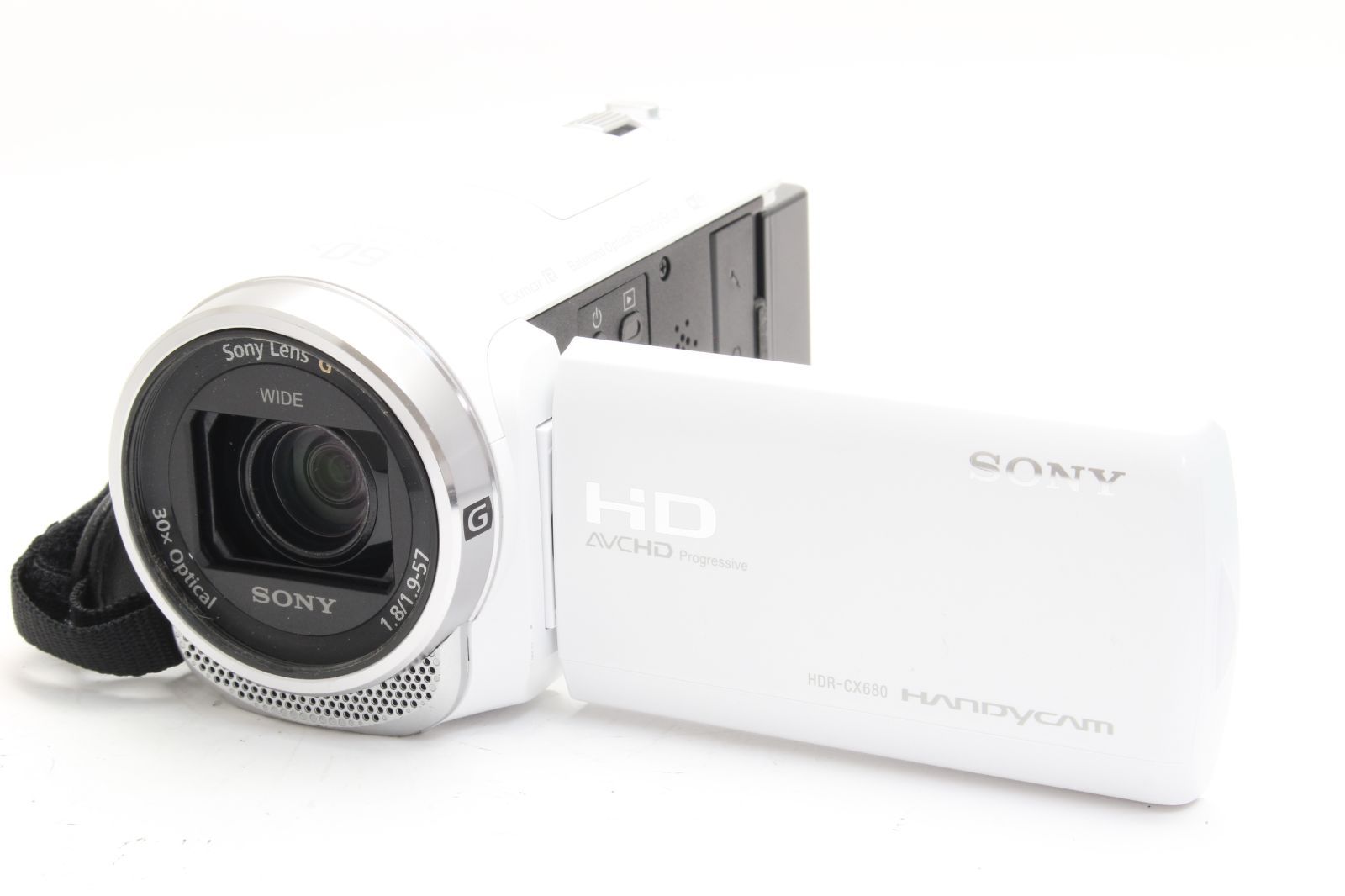 海外本物】B (並品) SONY ソニー HDR-CX680 ホワイト 初期不良返品無料