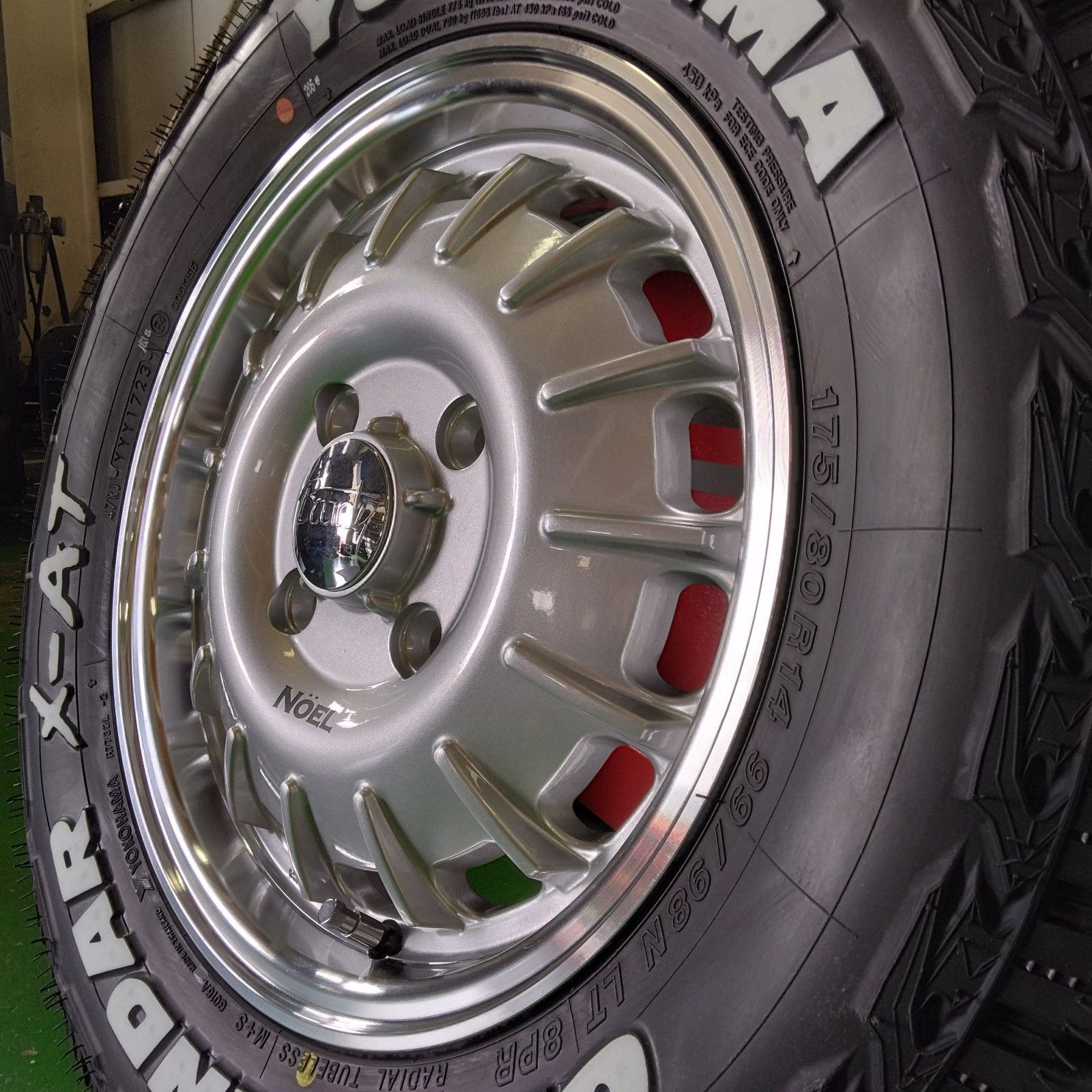 新品 タウンエース タイヤホイールセット ヨコハマ ジオランダー X-AT