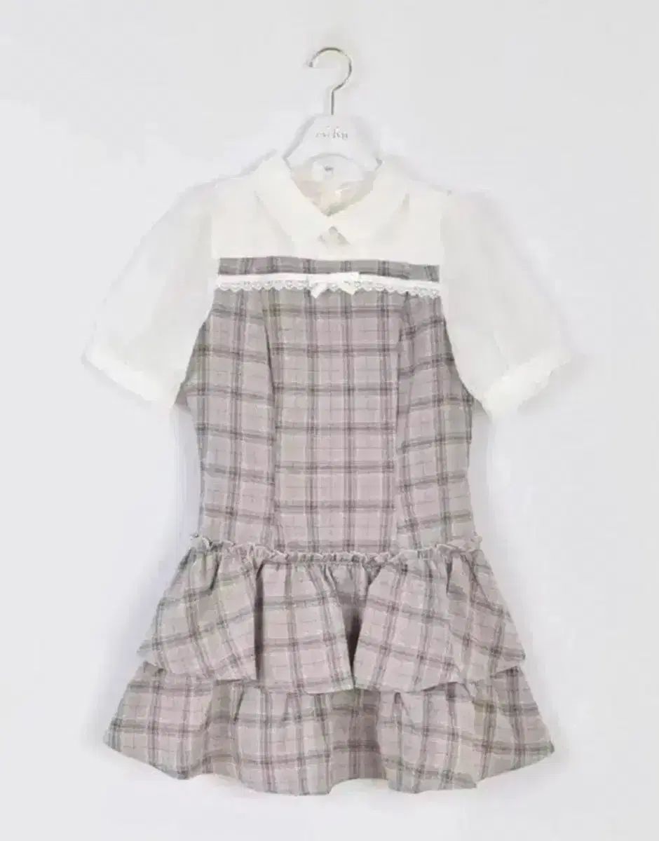 エブリン evelyn ドッキング シャツ ワンピース スナ系 ガーリー 量産