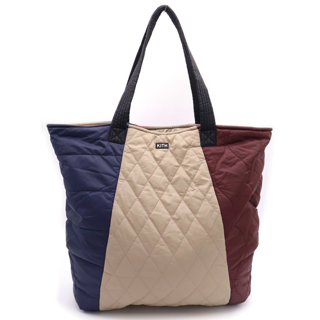 KITH (キス) キルティング ナイロン トートバッグ マルチ