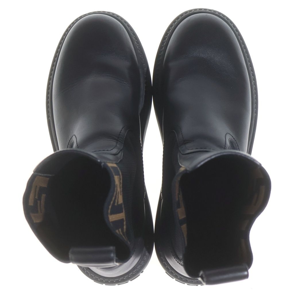 FENDI (フェンディ) Domino biker boots バイカー ロング チェルシー