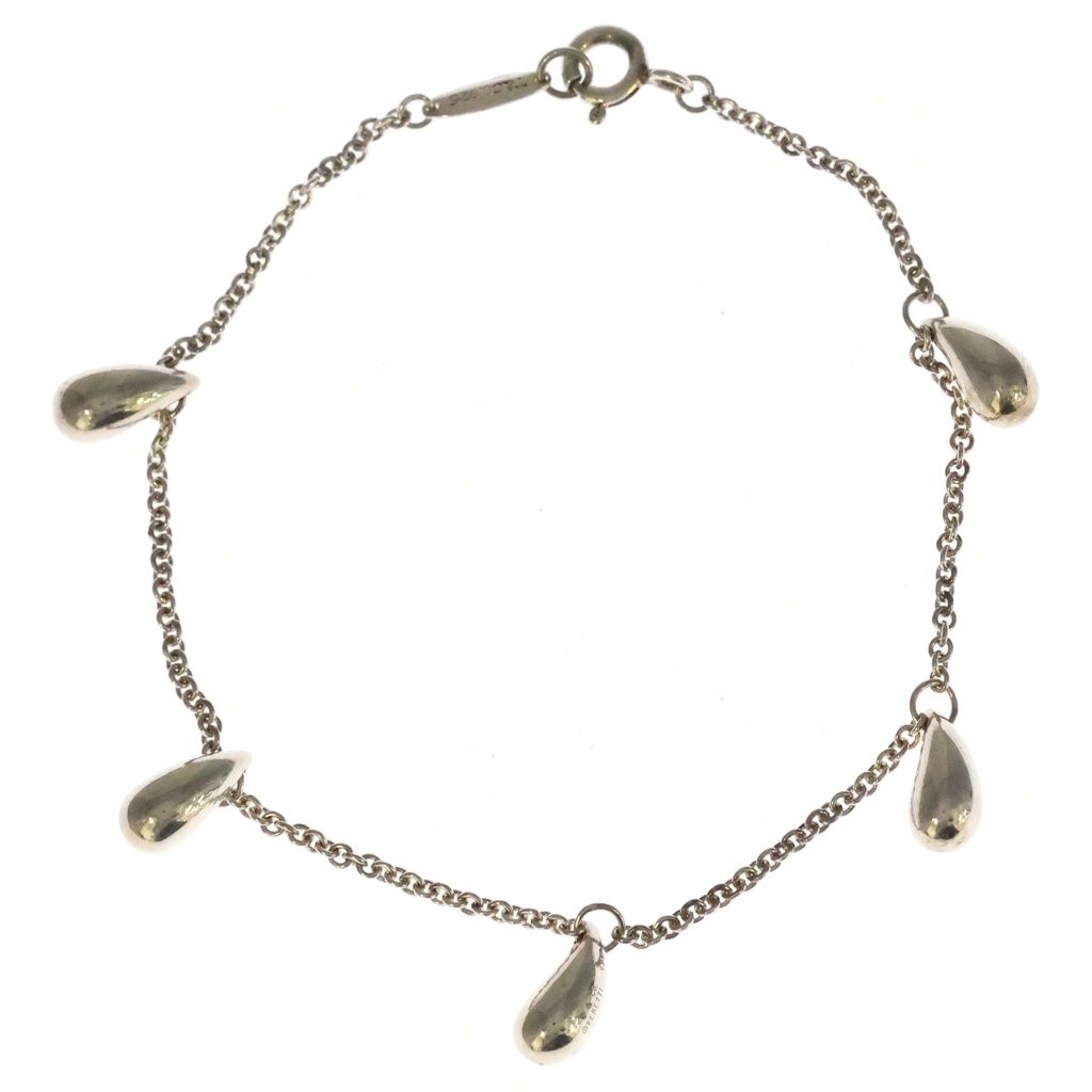 TIFFANY & Co. (ティファニー) 5P ティアドロップブレスレット シルバー