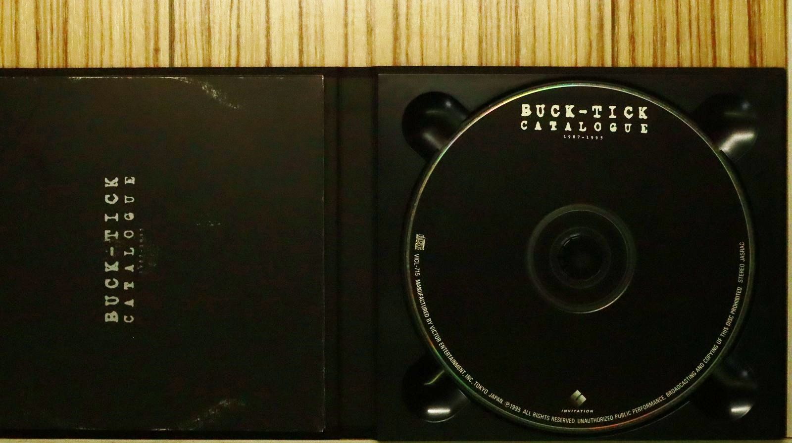 国内盤CD☆バクチク/BUCK-TICK□ CATALOGUE 1987-1995 【VICL715
