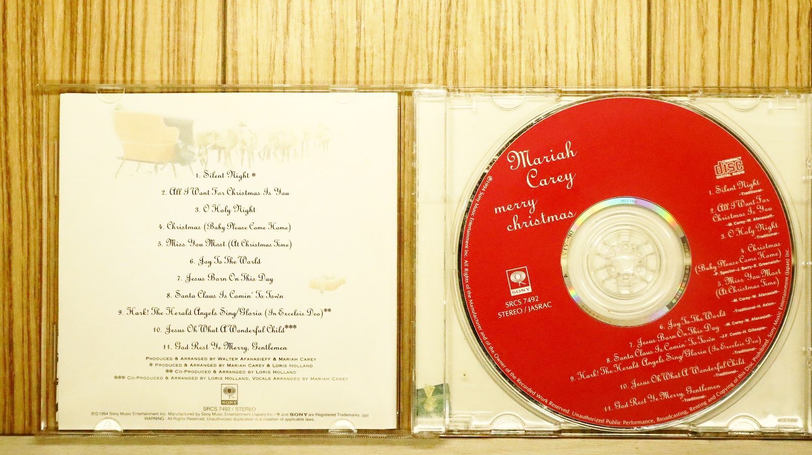 国内盤CD☆マライア・キャリー/Mariah Carey□ メリー・クリスマス