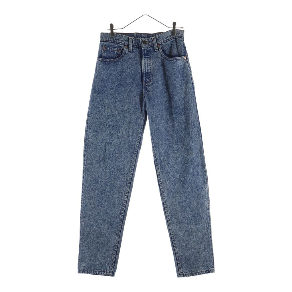 Levi's リーバイス 90s 550 ケミカルウォッシュ ジップフライ テーパードデニムパンツ インディゴ 4813 Levi's (リーバイス) 90s 550 ケミカルウォッシュ ジップフライ