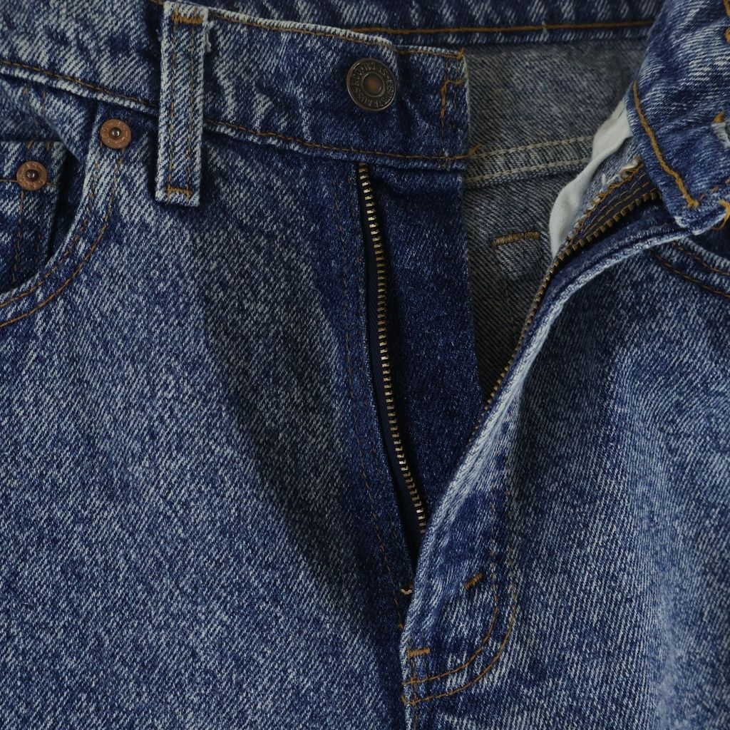 Levi's (リーバイス) 90s 550 ケミカルウォッシュ ジップフライ
