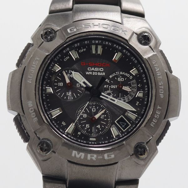 カシオ G-SHOCK MRG-7500BJ-1AJF 電波ソーラー チタン クロノグラフ