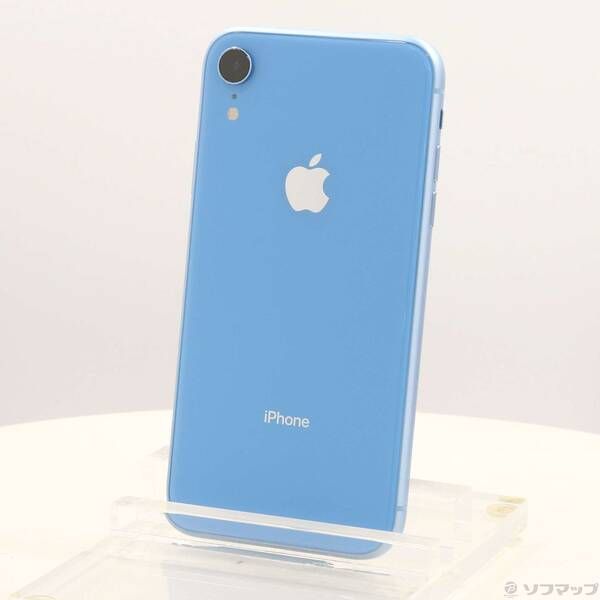 iPhone XR 64GB ブルー SIMフリー 中古 - メルカリ