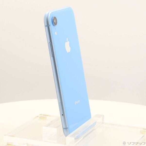 iPhone XR 64GB ブルー SIMフリー 中古 - メルカリ