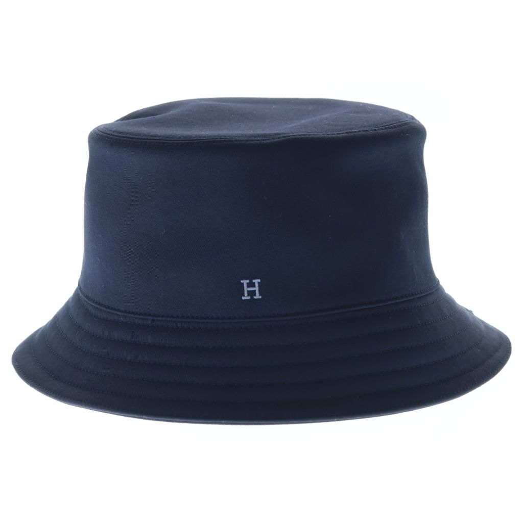 エルメス　ハット HERMES (エルメス) フレッドHドロワ バケットハット 帽子 マリン