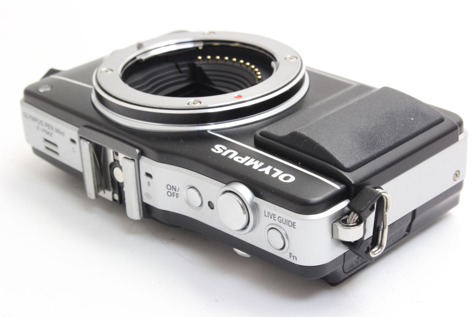 AB (良品) OLYMPUS オリンパス PEN Mini E-PM2 ボディ ブラック 初期