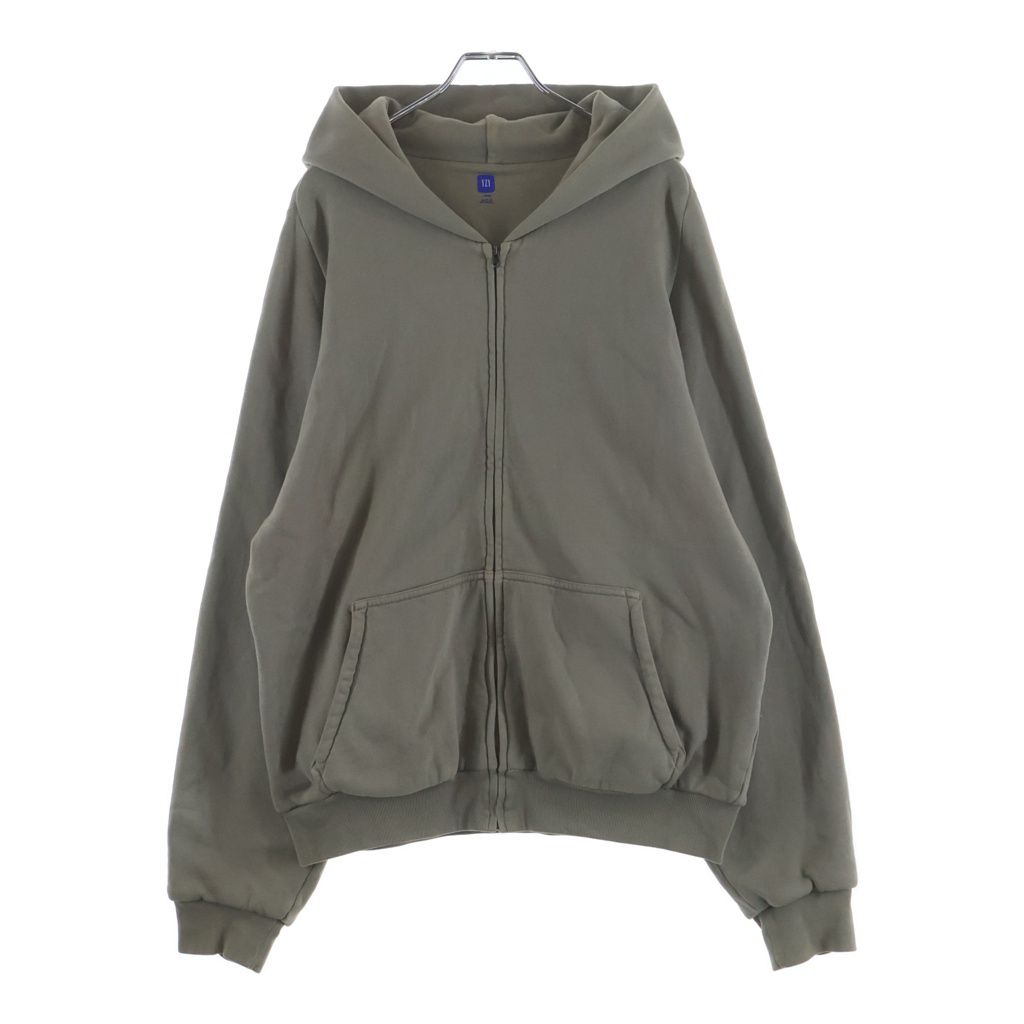 YEEZY GAP イージーギャップ オーバーサイズ ジップアップ パーカー ベージュ - メルカリ