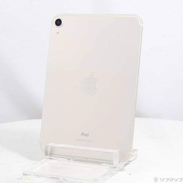 ソフマップ 〔中古品〕 iPad mini 第6世代 256GB スターライト MK8H3J／A auロック解除SIMフリー【295】