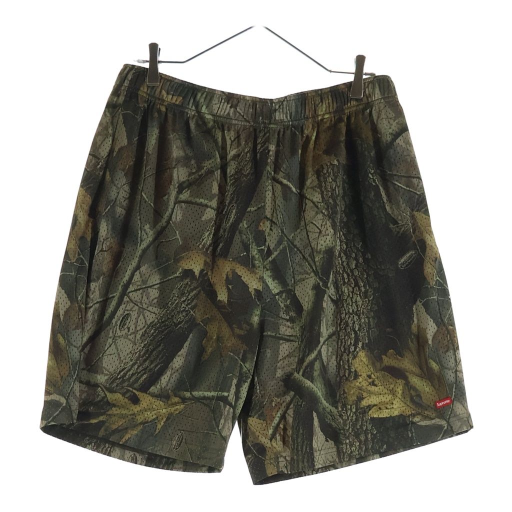 SUPREME (シュプリーム) 25SS Small Box Baggy Mesh Short Realtree Hardwoods Camo スモールボックス バギーメッシュショーツ リアルツリーハードウッズカモ ブラウン