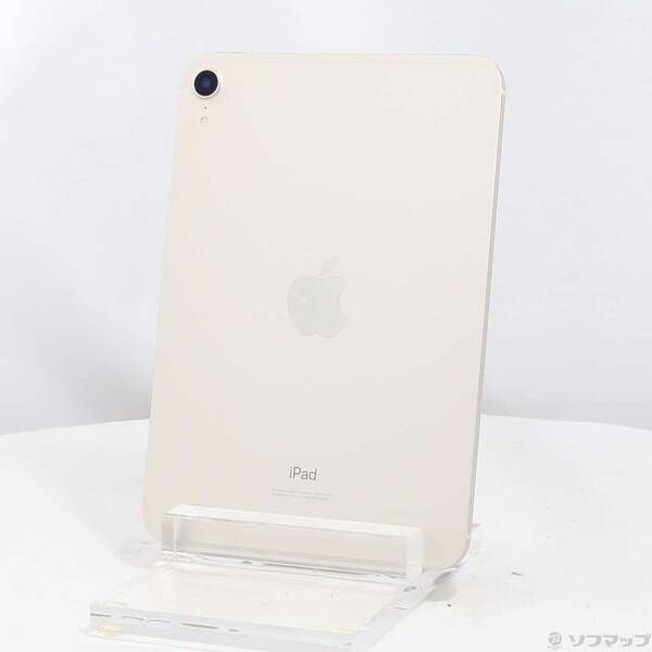 ソフマップ 〔中古品〕 iPad mini 第6世代 64GB スターライト MK8C3J／A SIMフリー【251】