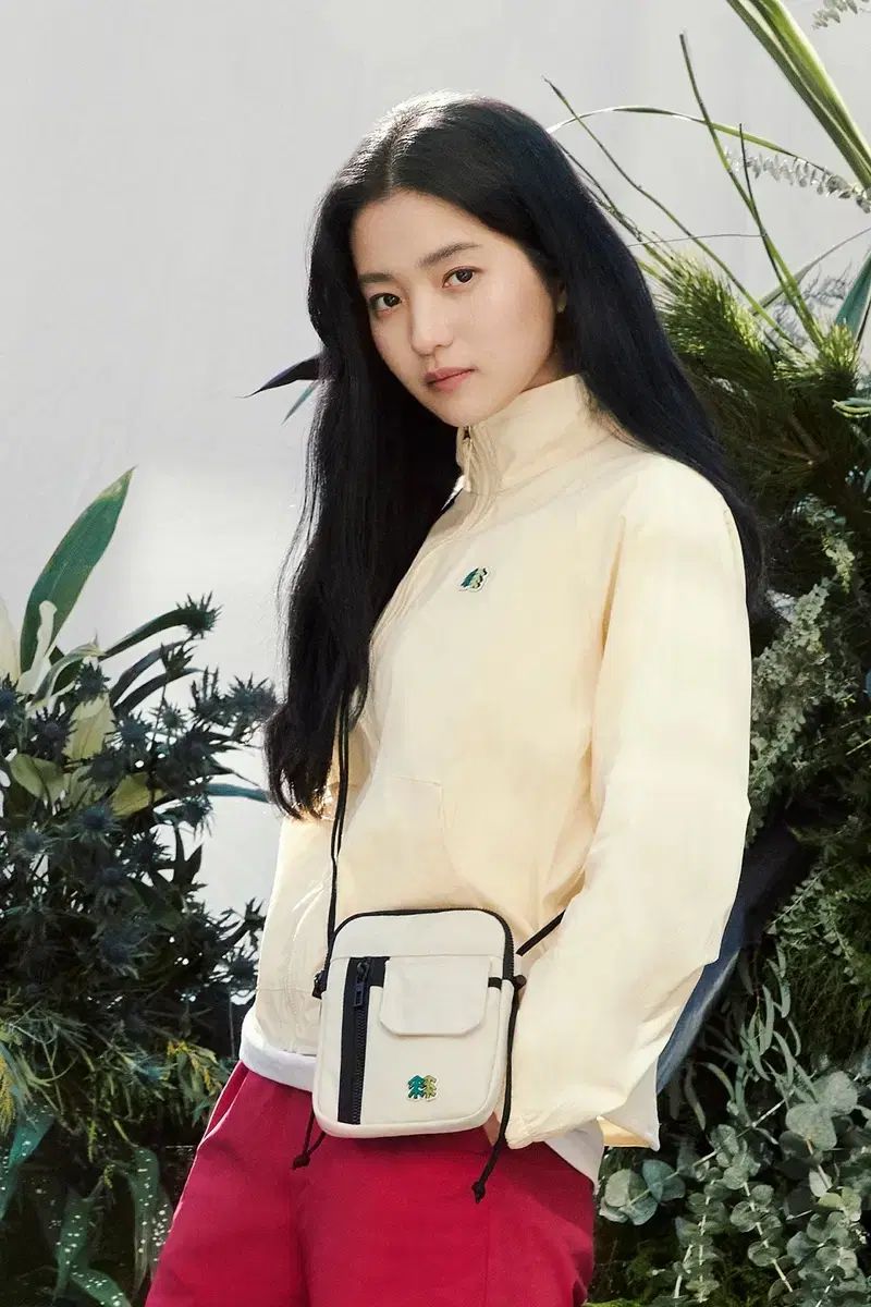 (M)KOLON SPORT コーロンスポーツ レディース スタンドネック ジャケット (TVJJM23692PYL) ライトイエロー