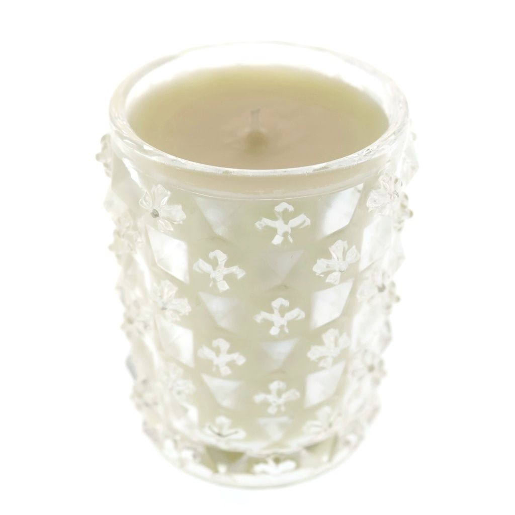 CHROME HEARTS (クロムハーツ) SCENTED CANDLE BOUGIE PARFUMEE CHプラスロゴ センティッド ブジー パルフュメ キャンドル クリア