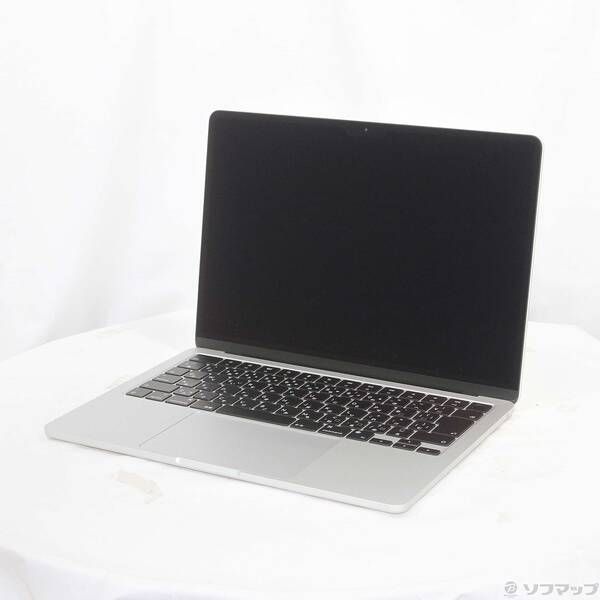 ソフマップ 〔中古品〕 MacBook Air 13.6-inch Mid-2022 MLXY3J／A Apple M2 8コアCPU_8コアGPU 8GB SSD256GB シルバー 〔26.3 Tahoe〕【297】