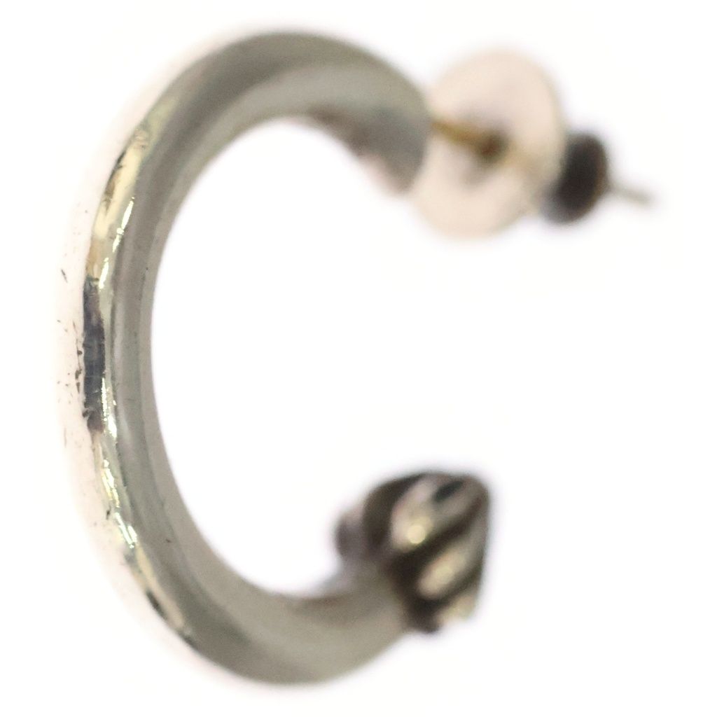 CHROME HEARTS (クロムハーツ) HOOP PLAIN プレーン フープピアス シルバー BCA101