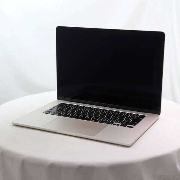 ソフマップ 〔中古品〕 MacBook Air 15.3-inch Early-2024 MXD33J／A Apple M3 8コアCPU_10コアGPU 16GB SSD512GB スターライト 〔26.3 Tahoe〕【352】