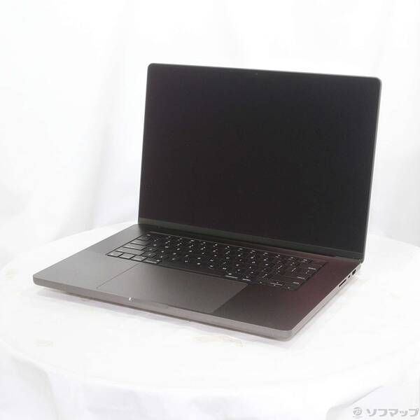 ソフマップ 〔中古品〕 MacBook Pro 16.2-inch Late-2023 MRW23J／A Apple M3 Pro 12コアCPU_18コアGPU 36GB SSD4TB スペースブラック 〔26.3 Tahoe〕【258】 209,990円