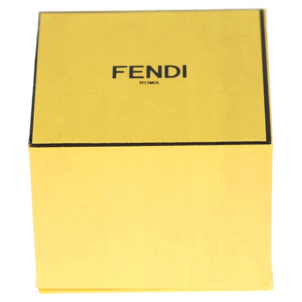 FENDI (フェンディ) FFロゴ ズッカ柄 リング 指輪 シルバー IT4723