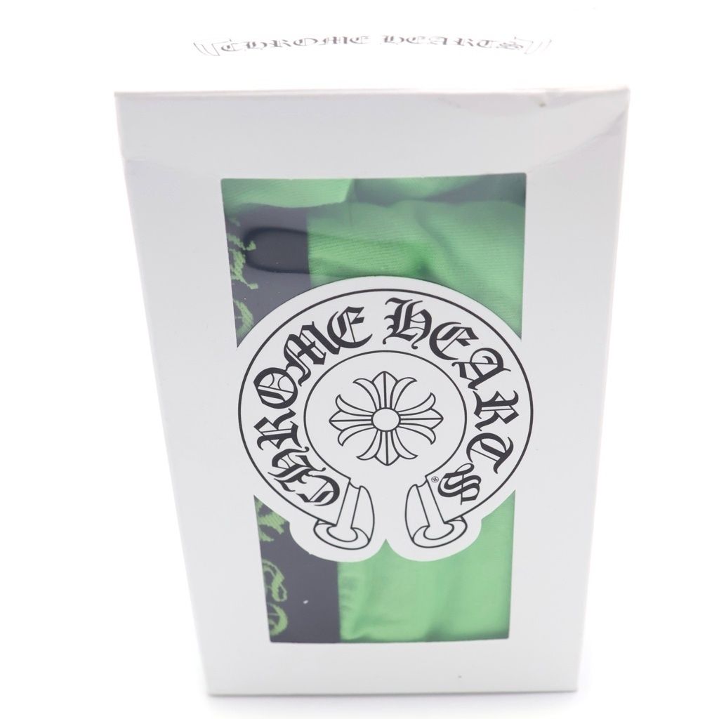 CHROME HEARTS (クロムハーツ) UNDERWEAR BOXER BRIEFS ホースシュープリントボクサーパンツ グリーン