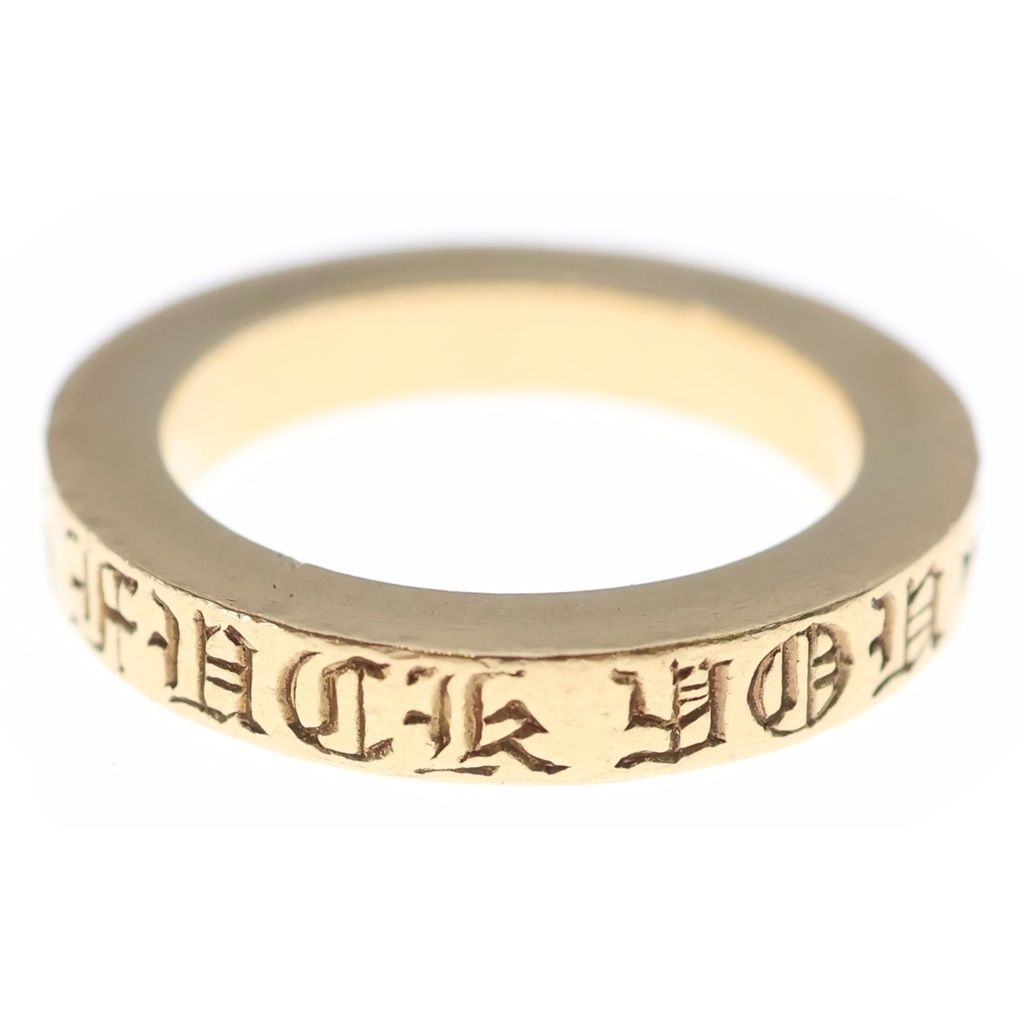 CHROME HEARTS (クロムハーツ) 22K 3mm SPACER FUCKYOU 3mm スペーサー ファックユー ゴールド