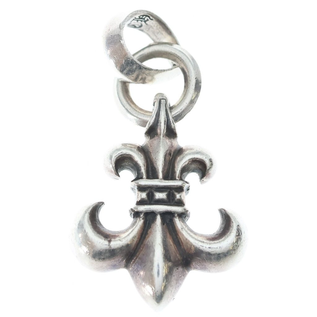 CHROME HEARTS (クロムハーツ) BS FLUER W BALE BSフレア Wベイル ペンダントトップ シルバー BCA211