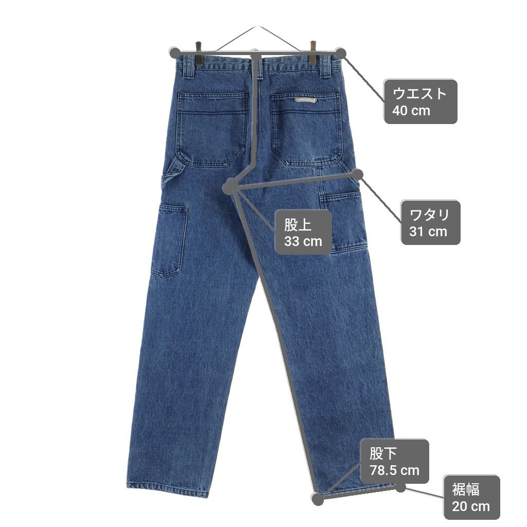 CHROME HEARTS (クロムハーツ) DENIM CARPENTER V2 カーペンター