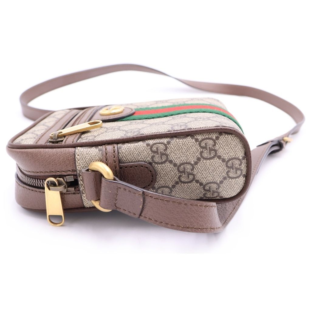 GUCCI (グッチ) GGスプリーム シェリーライン PVC レザー オフィディア