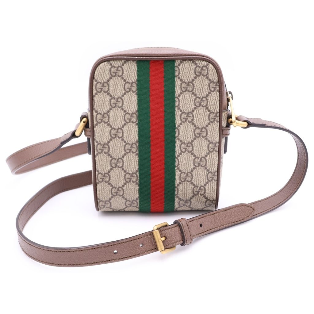 GUCCI (グッチ) GGスプリーム シェリーライン PVC レザー オフィディア