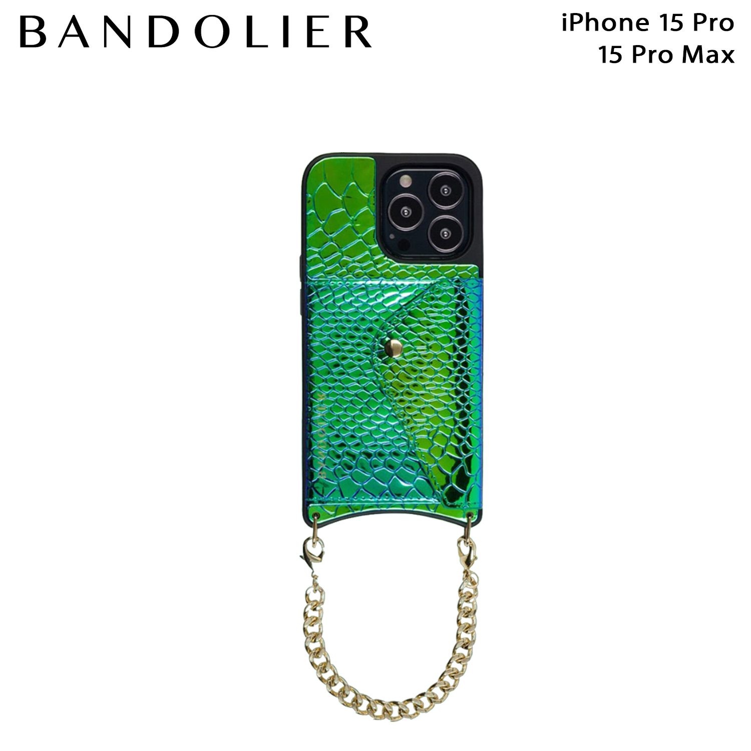 BANDOLIER バンドリヤー スマホショルダー スマホケース iPhone15 15Pro 15 Pro Max メンズ レディース 14ARI