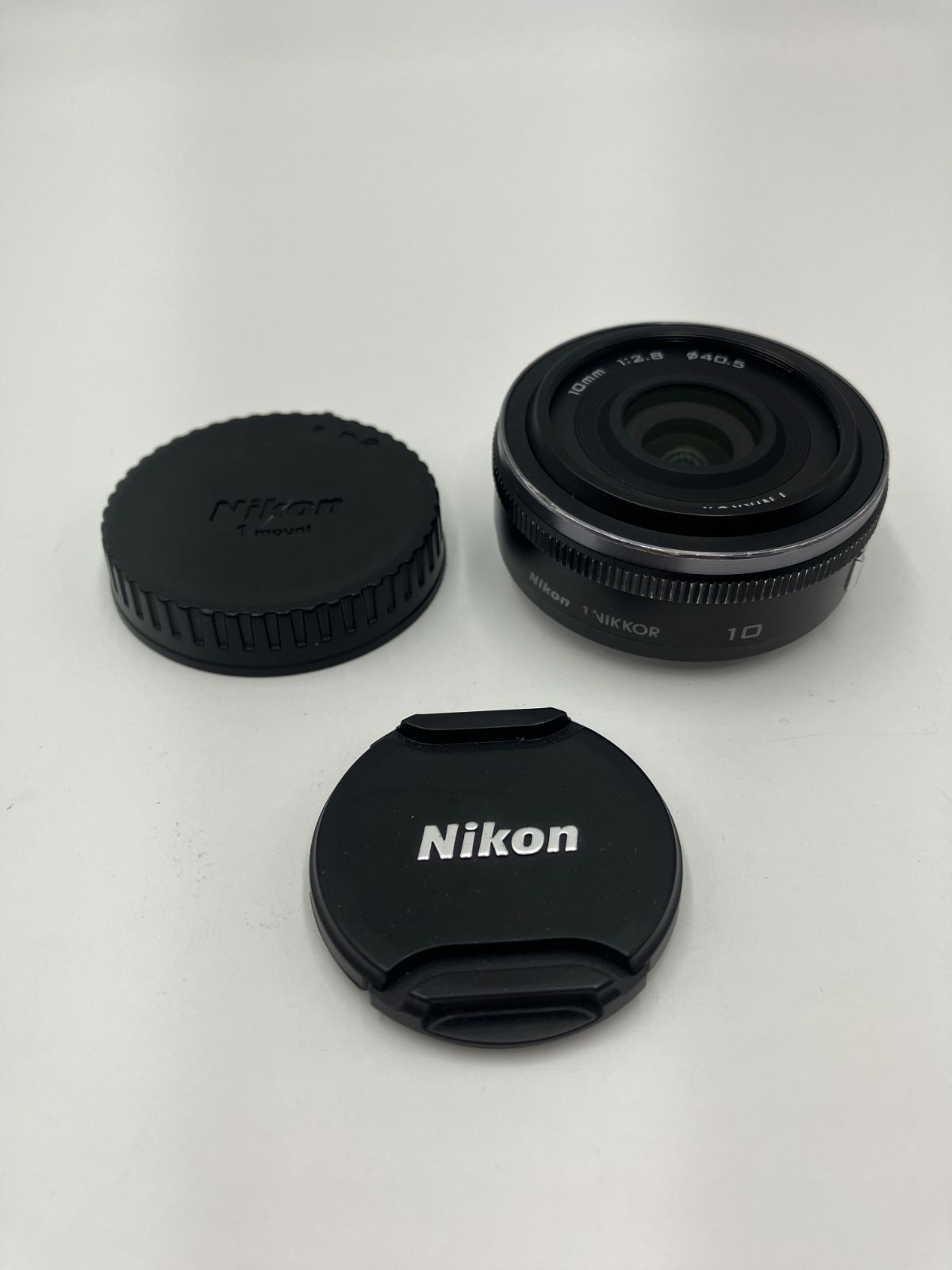 Nikon 1 NIKKOR 10mm f/2.8 単焦点レンズ ブラック 良品 Nikon 1