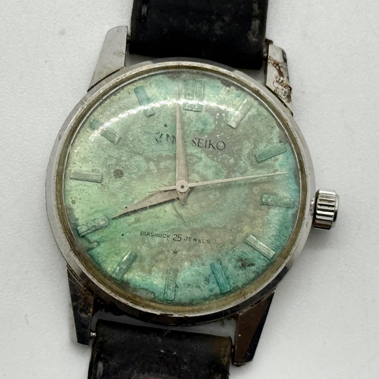 SEIKO セイコー KING SEIKO キングセイコー シルバー 手巻き メンズ 腕時計 訳あり 43,860円