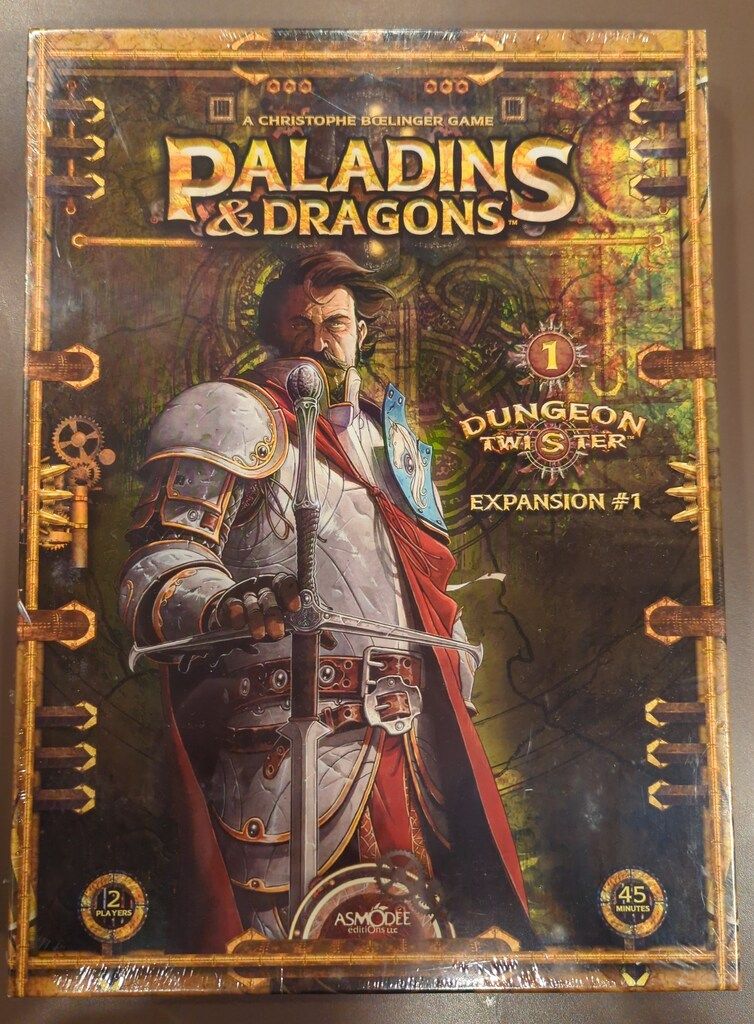ASMODEE EDITIONS DUNGEON TWISTER CHRISTOPHE BOELINGER PALADINS&DRAGONS EXPANSION#1 ＃1
